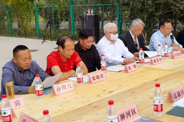 镁催化水基助燃示范样机运行现场会在信阳大山头生态园重隆召开！